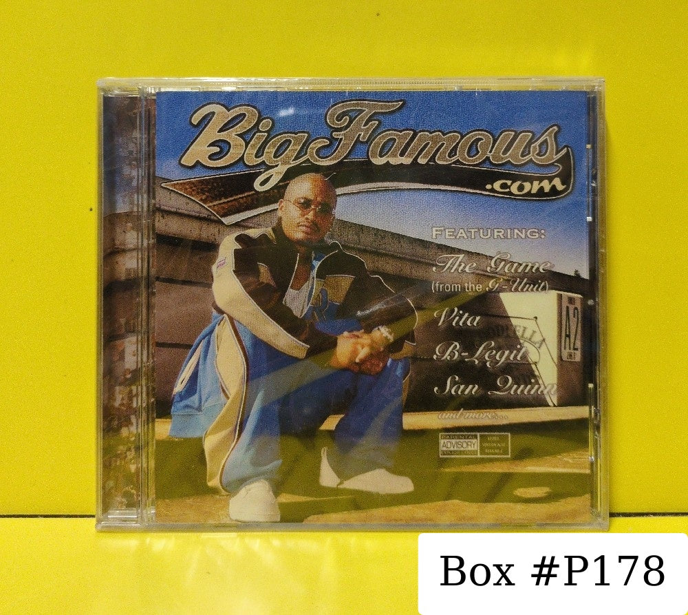 Big Famous - bigfamous.com - 2004 - GFR4 - New - Sealed - CDs