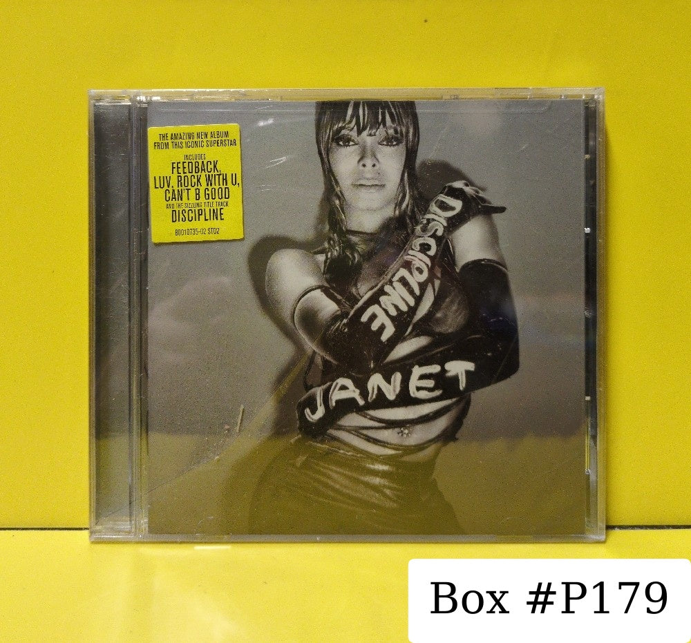 Janet Jackson - Discipline - 2008 - B0010735-02 - New - Sealed - CDs