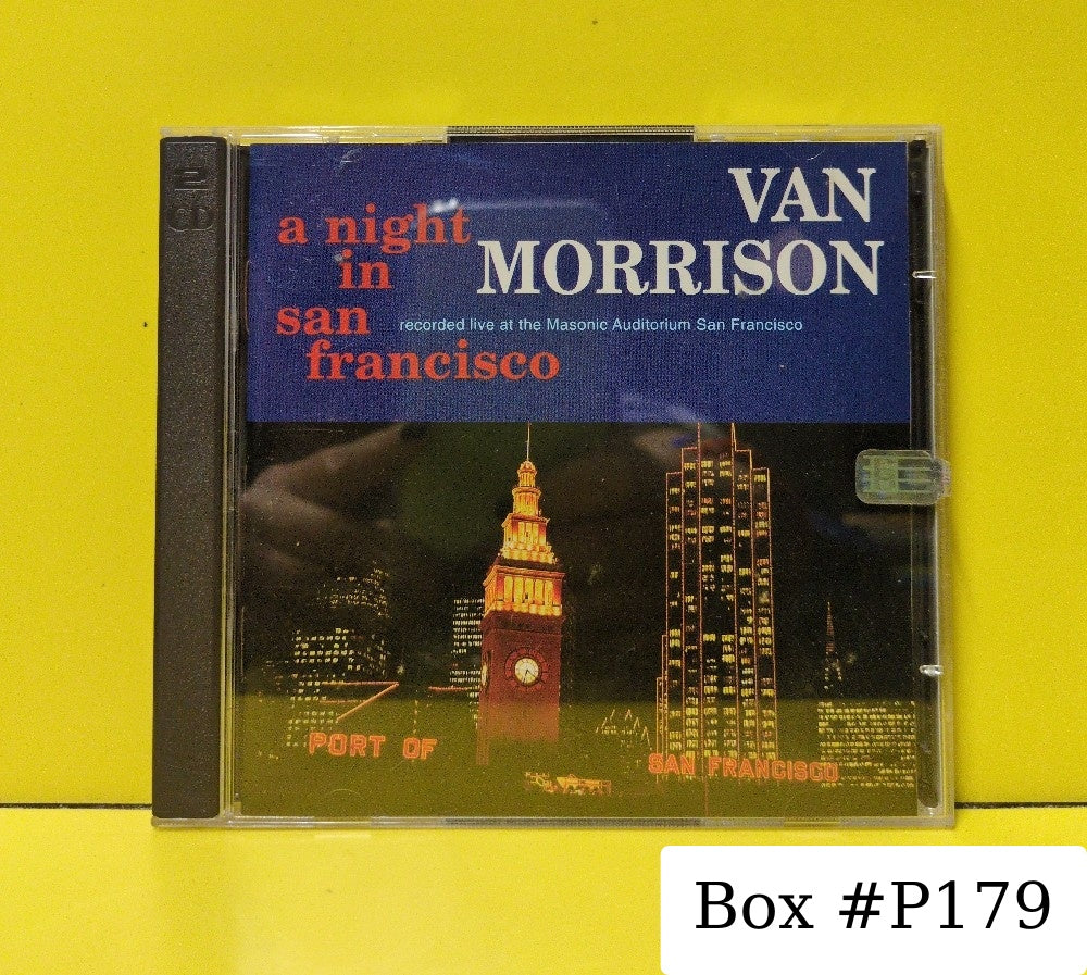 Van Morrison - A Night In San Francisco - 314 521 290-2 - Used - EX - CDs - 2xCD - Reissue - Red & Blue Labels