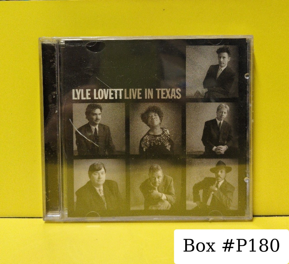 Lyle Lovett - Live In Texas - 1999 - MCAD-11964 - New - Sealed - CDs