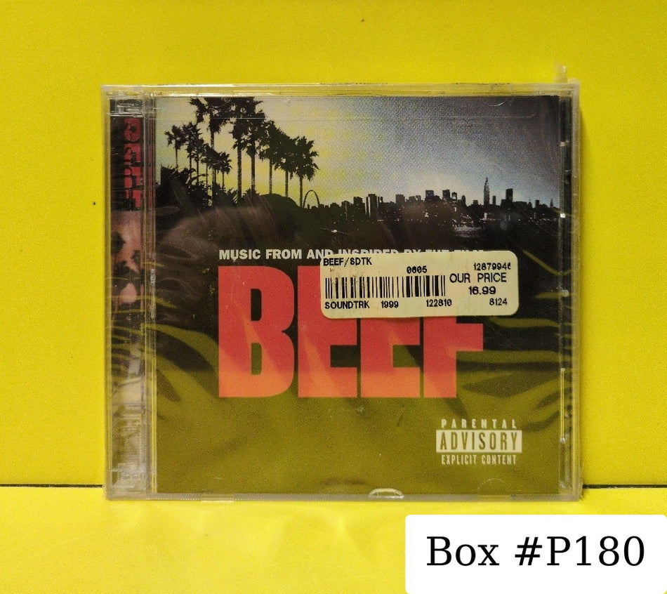 Various - Beef (Music From And Inspired By The Film) - 2003 - MSC10092 - New - Sealed - CDs - CD/DVD Set