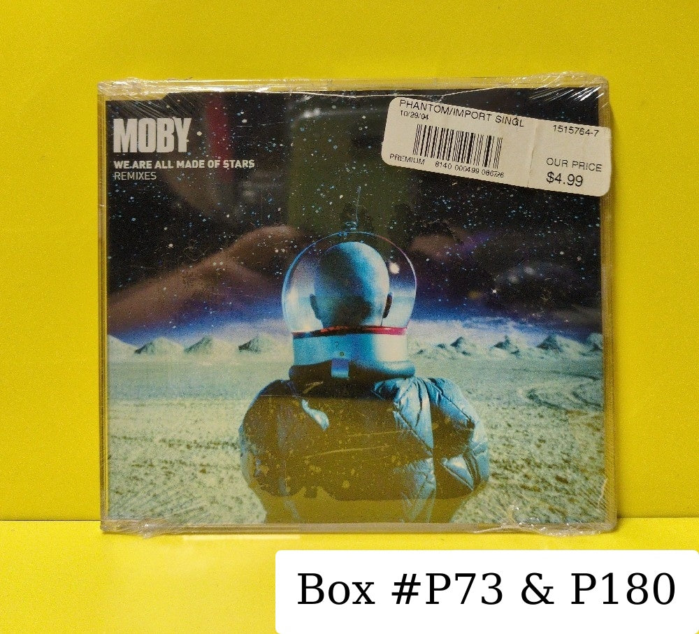 Moby - We Are All Made Of Stars (Remixes) - 2002 - LCDMUTE268 - New - Sealed - CDs - CD Single - UK Import