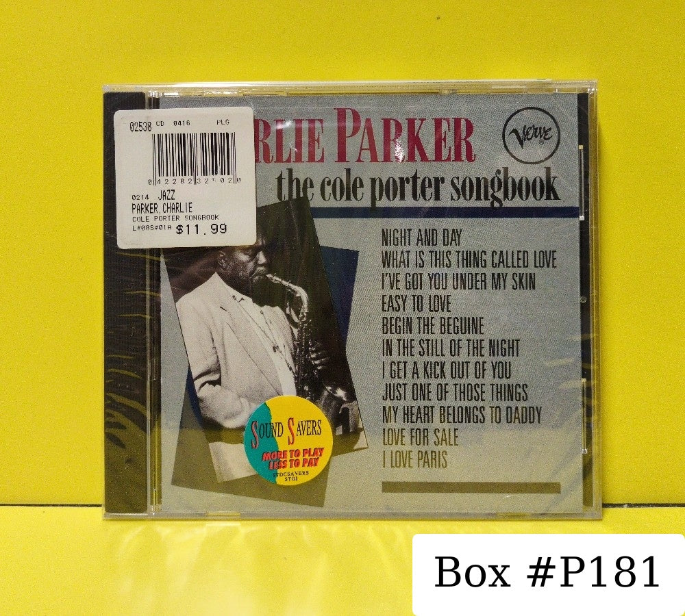 Charlie Parker - The Cole Porter Songbook - 1991 - 823 250-2 - New - Sealed - CDs - Reissue - Remastered