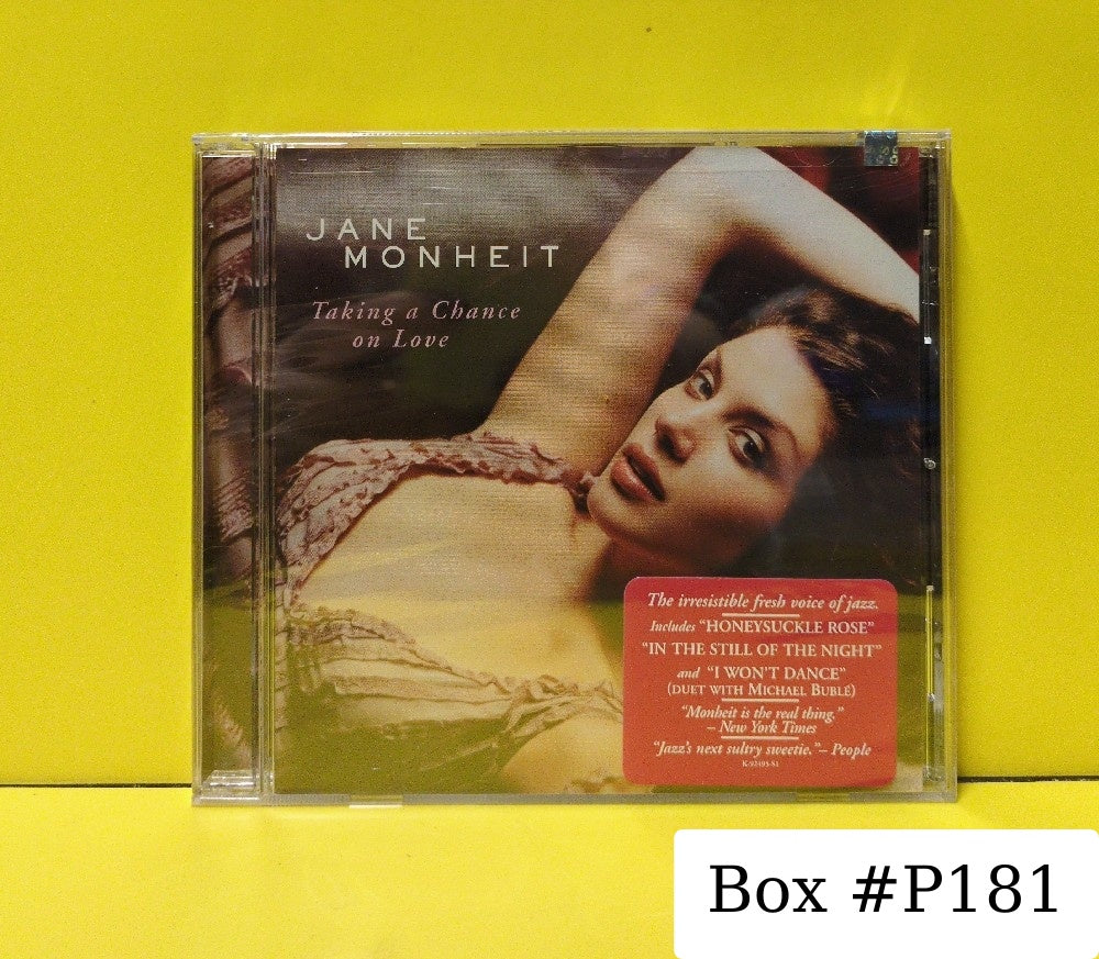 Jane Monheit - Taking A Chance On Love - 2004 - SK 92495 - New - Sealed - CDs