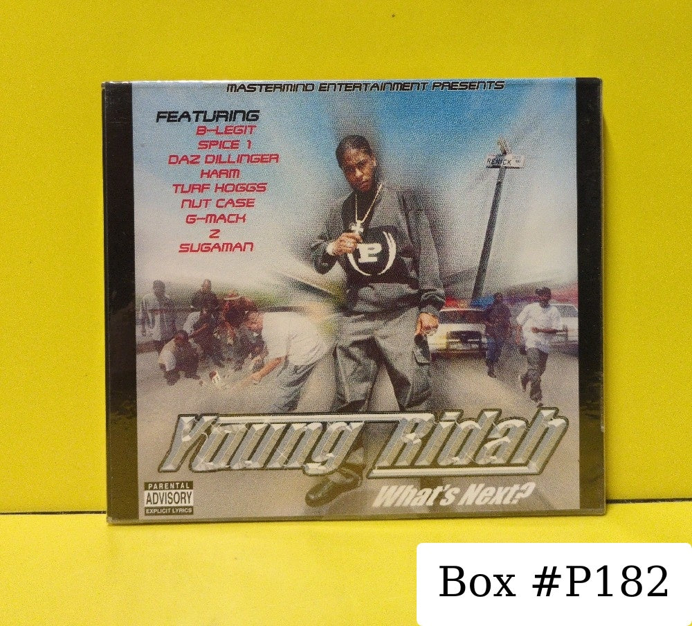Young Ridah - What's Next? - 2001 - ME-01 - New - Sealed - CDs - W/ Slipcover