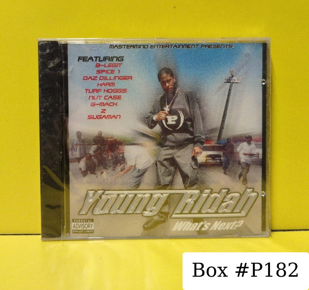 Young Ridah - What's Next? - 2001 - New - Sealed - CDs - No Slipcover