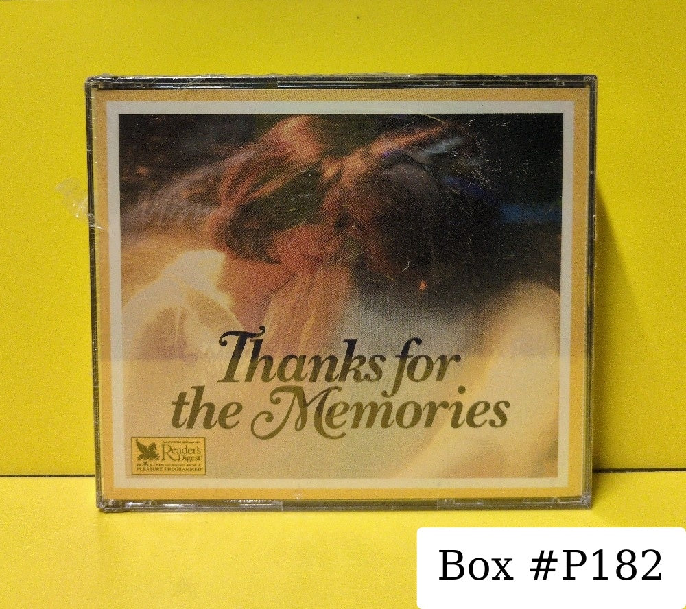 Various - Thanks For The Memories - RBD-028 - New - Sealed - CDs - 4xCD Set