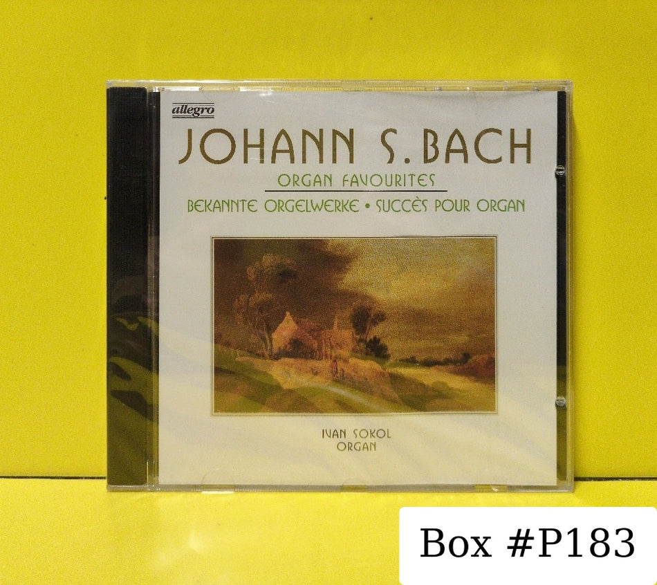 Johann S. Bach, Ivan Sokol - Organ Favourites - 21026 - New - Sealed - CDs - Germany Import