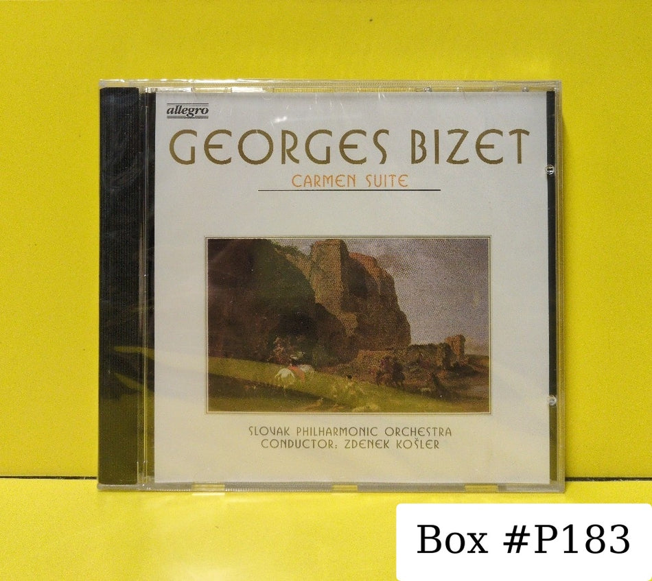 Georges Bizet, Zdeněk Košler, Slovak Philharmonic Orchestra - Carmen Suite - 21042 - New - Sealed - CDs - Germany Import