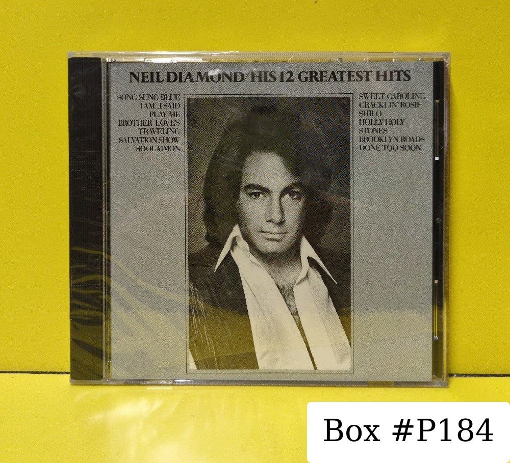 Neil Diamond - His 12 Greatest Hits - MCAD-37252 - New - Sealed - CDs - Reissue - BMG Club Edition