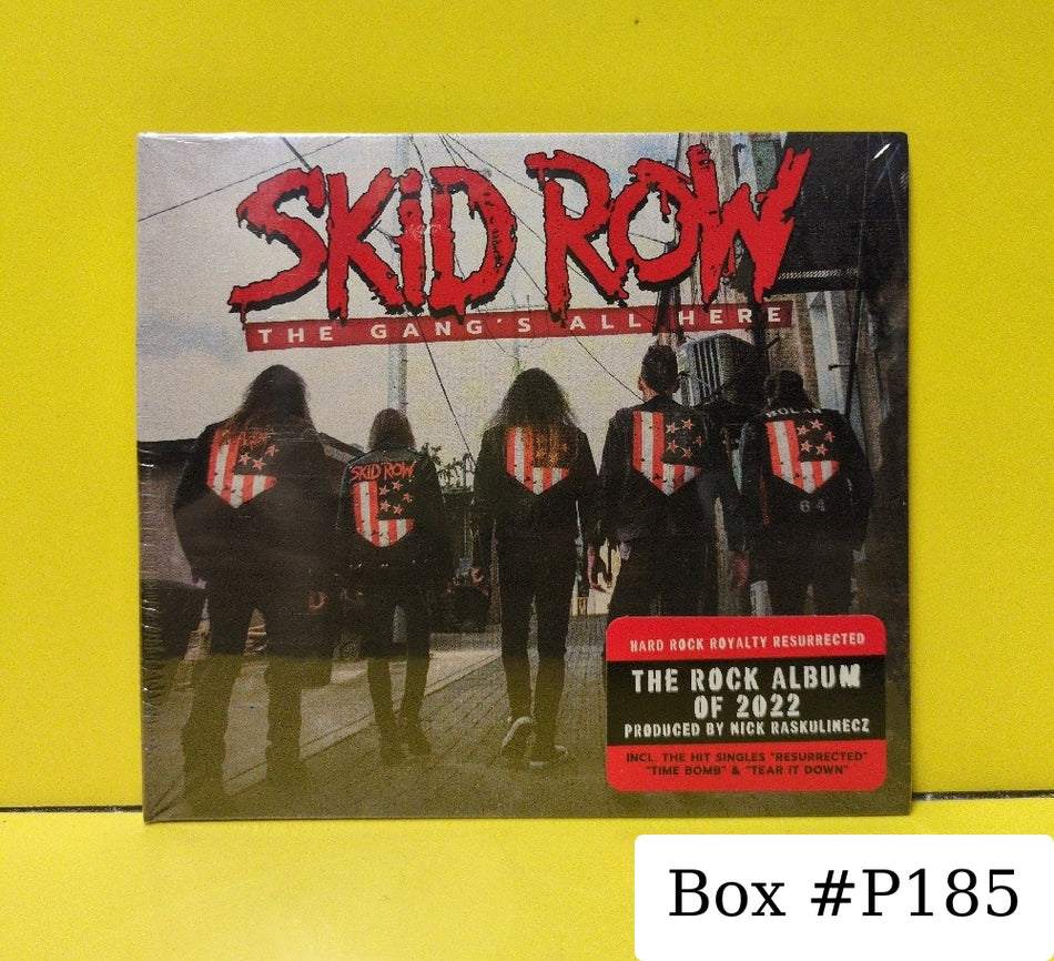 Skid Row - The Gang's All Here - 2022 - 0216861EMU - New - Sealed - CDs