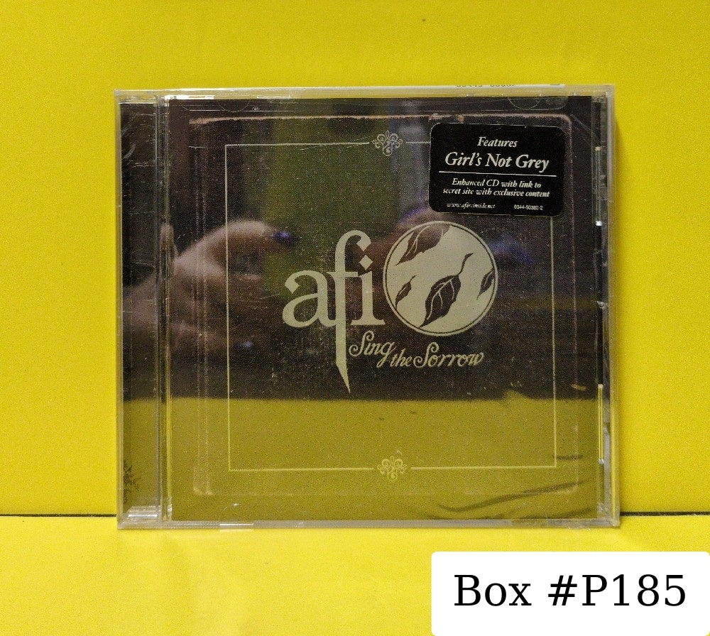 AFI - Sing The Sorrow - 2003 - 0044-50380-2 IN02 - New - Sealed - CDs - Silver Cover Art