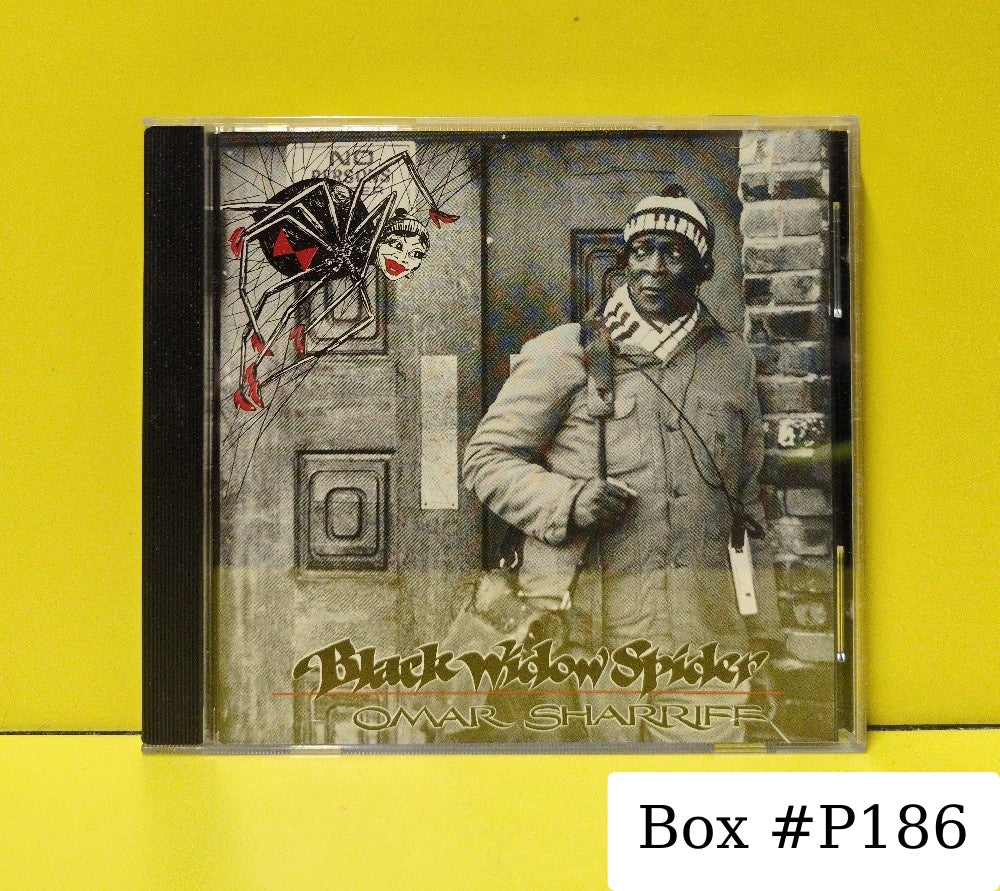 Omar Sharriff - Black Widow Spider - 1994 - HMCD-08 - Used - EX - CDs