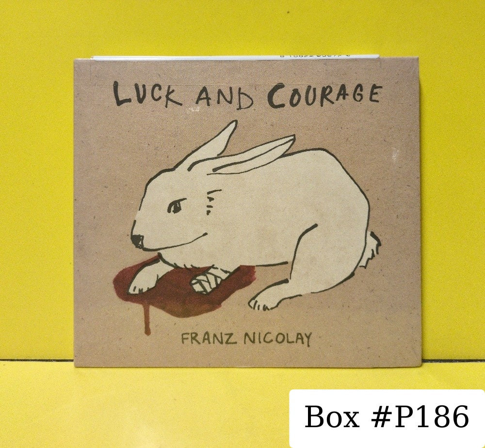 Franz Nicolay - Luck & Courage - TSR-030 - New - Sealed - CDs