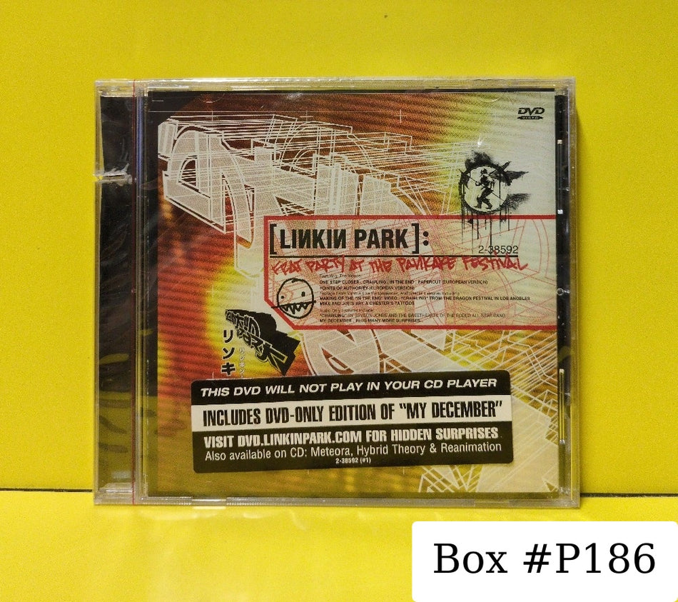 Linkin Park - Frat Party At The Pankake Festival - 2001 - 38592-2 - New - Sealed - DVDs & Blu-Rays