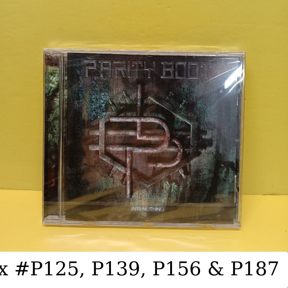 Parity Boot - Into Nothing - 2009 - SAOL015 - New - Sealed - CDs