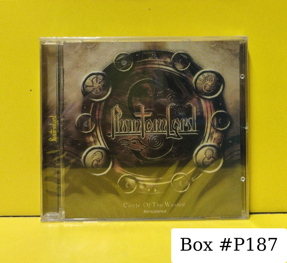Phantom Lord - Circle Of The Wasted - 2022 - SR-0230 - New - Sealed - CDs - Reissue - Remastered - Greece Import