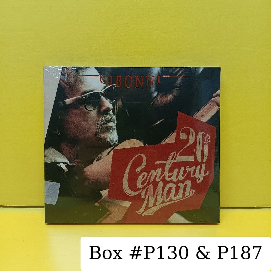 Gibonni - 20th Century Man - 2013 - SAOL 130 - New - Sealed - CDs