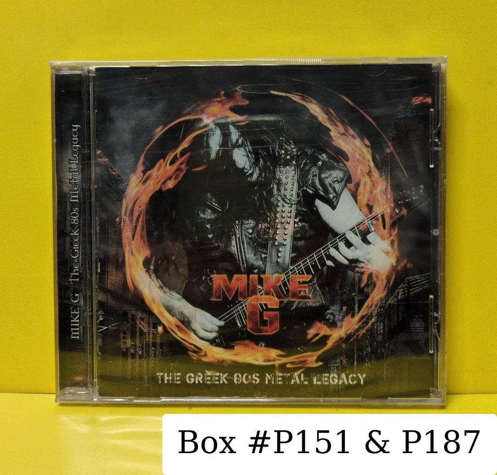 Mike G. - The Greek 80's Metal Legacy - 2022 - SR-0290 - New - Sealed - CDs - European Import