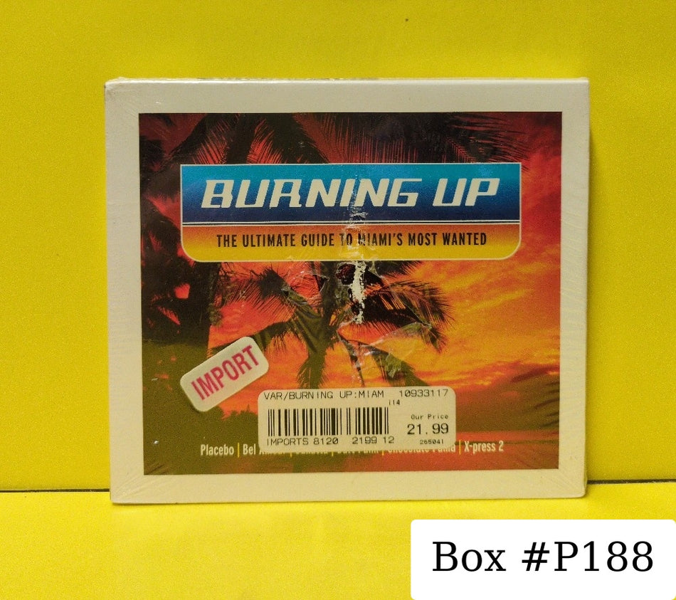 Various - Burning Up - 2001 - HGSMCD1 - New - Sealed - CDs - UK Import