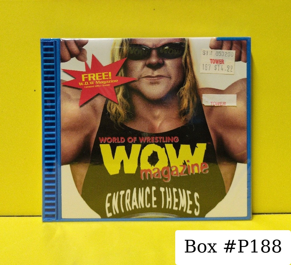 World Of Wrestling - W.O.W. Magazine Entrance Themes - 2000 - 57322 - New - Sealed - CDs