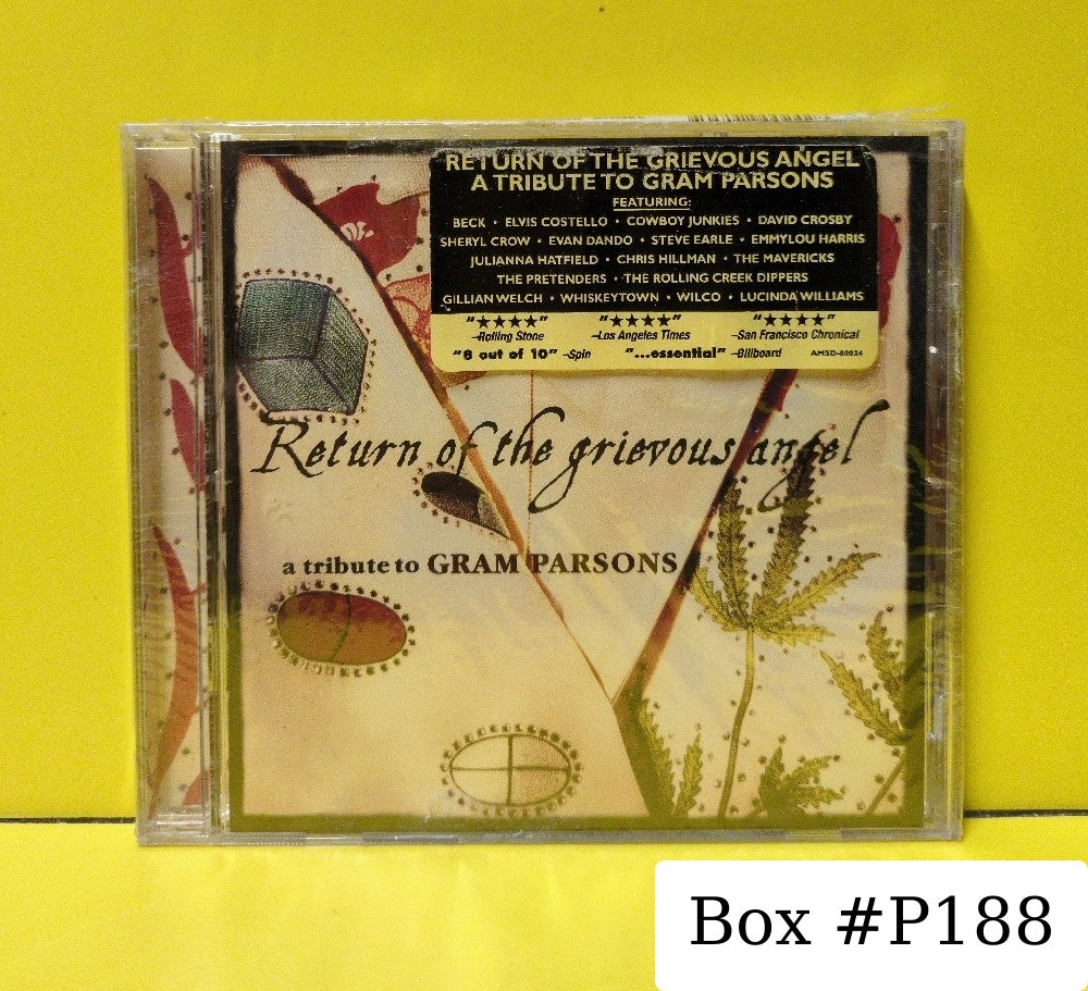 Various - Return Of The Grievous Angel / A Tribute To Gram Parsons - 1999 - AMSD-80024 - New - Sealed - CDs
