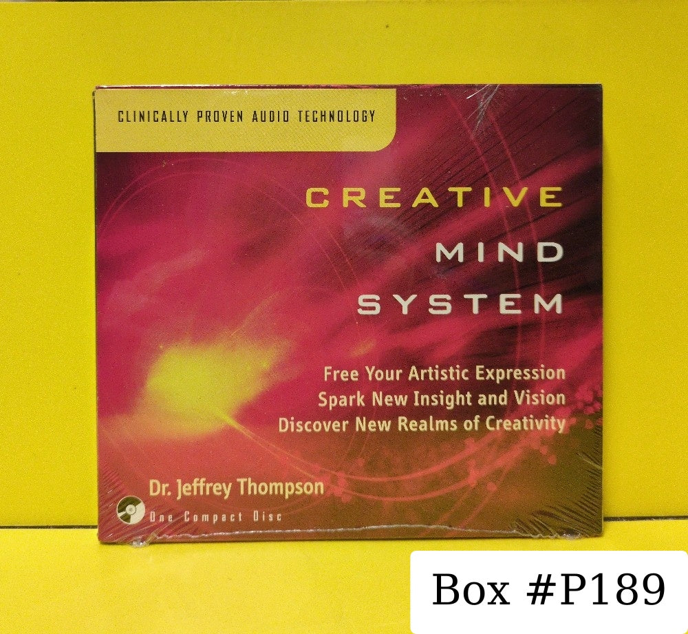 Dr. Jeffrey Thompson - Creative Mind System - 2004 - CD3101 - New - Sealed - CDs