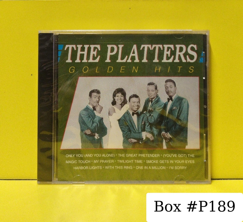 The Platters - Golden Hits - 1996 - 1015 - New - Sealed - CDs