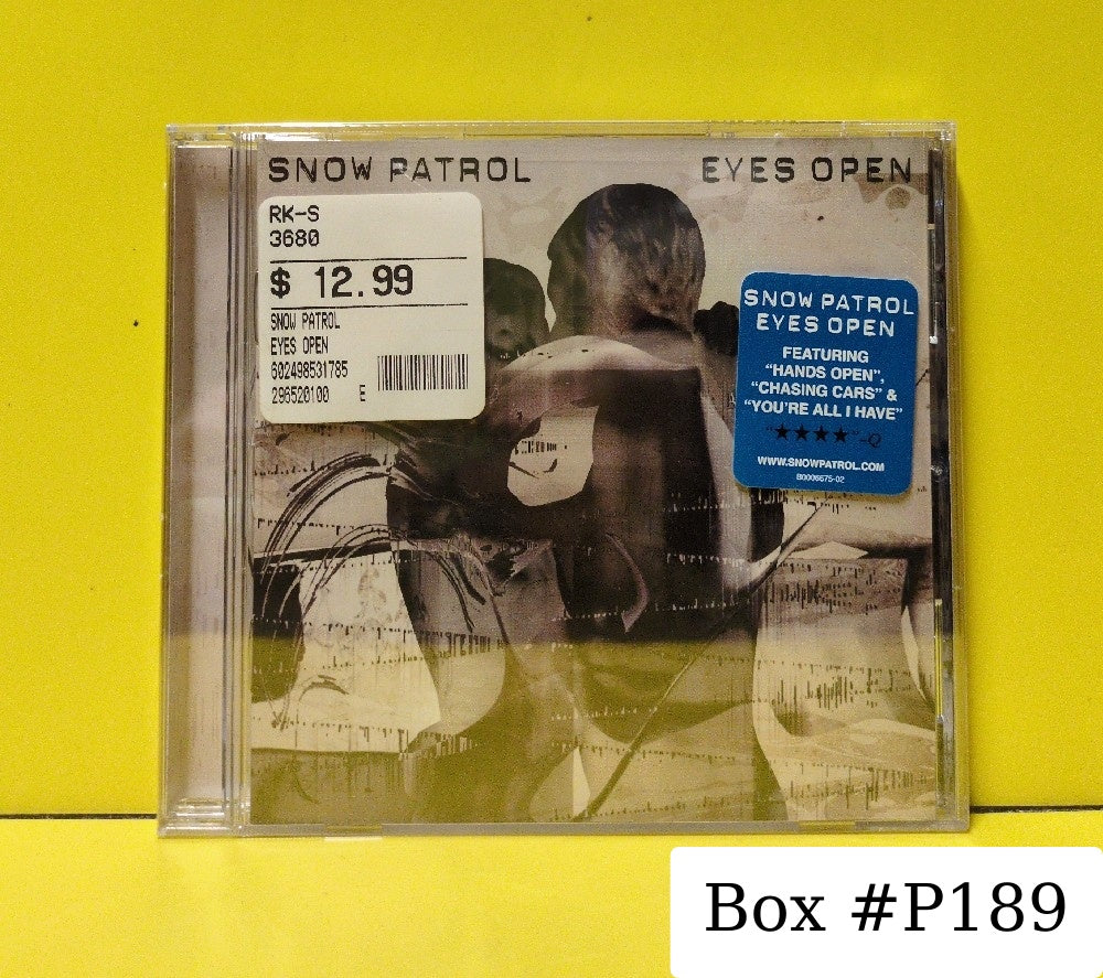 Snow Patrol - Eyes Open - 2006 - B0006675-02 - New - Sealed - CDs
