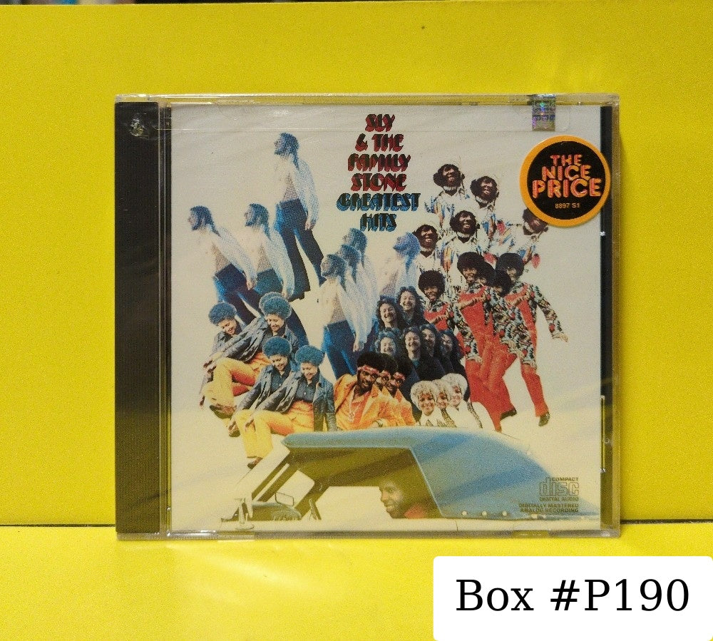 Sly & The Family Stone - Greatest Hits - EK 30325 - New - Sealed - CDs - Reissue