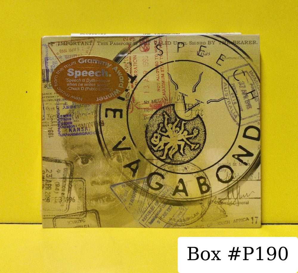 Speech - The Vagabond - 2005 - BLU800152 - New - Sealed - CDs
