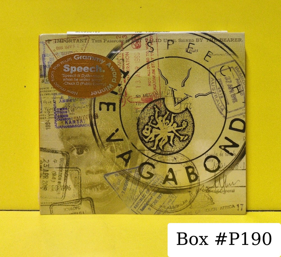 Speech - The Vagabond - 2005 - BLU800152 - New - Sealed - CDs