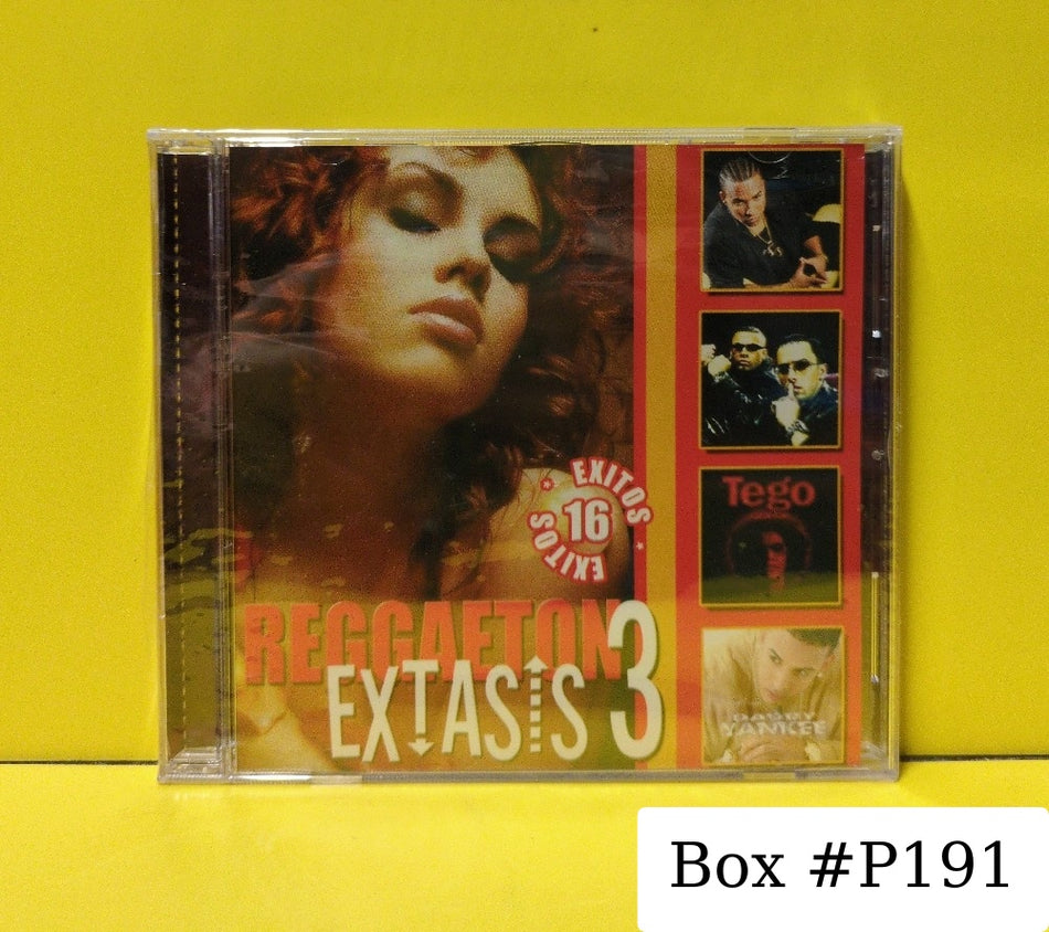 Various - Reggaeton Extasis 3 - New - Sealed - CDs