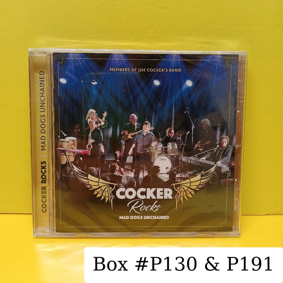Cooker Rocks (Joe Cocker's Band) - Mad Dogs Unchained  - 2017 - SAOL 182 - New - Sealed - CDs