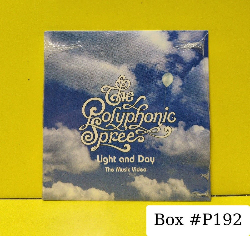 The Polyphonic Spree - Light And Day (The Music Video) - 2003 - New - Sealed - DVDs & Blu-Rays - Cardboard Sleeve - Promo