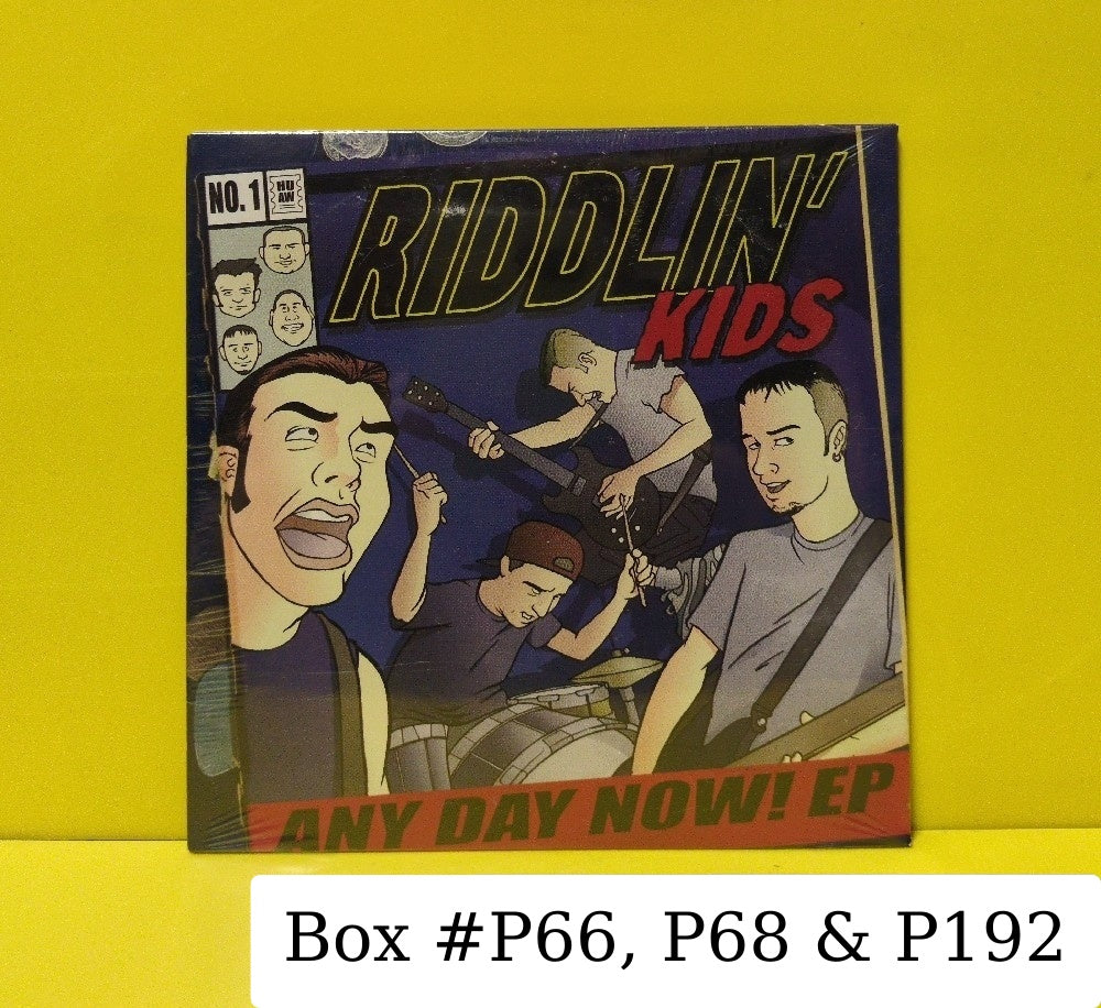 Riddlin' Kids - Any Day Now! - 2001 - New - Sealed - CDs - EP
