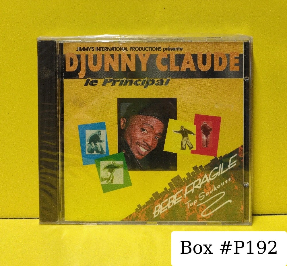 Djunny Claude Le Principal - Bebe Fragile - 1995 - JIP 61 - New - Sealed - CDs - France Import