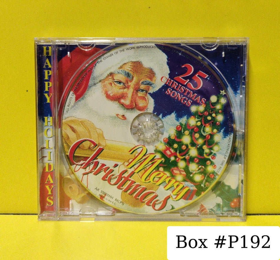 Various - Happy Holidays - 25 Christmas Songs - 2002 - AK10803 - Used - EX - CDs