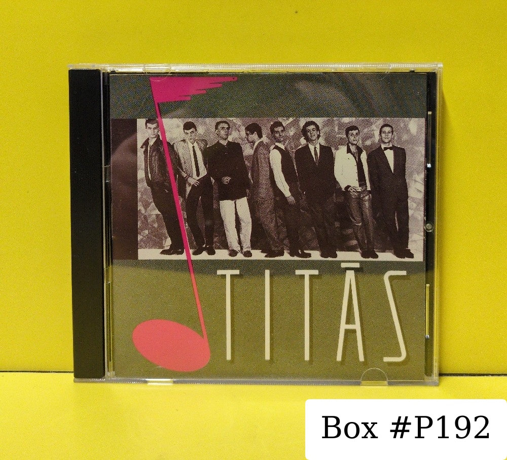 Titas - Titas - 1990 - 251370-2 - Used - EX - CDs - Reissue - Brazilian Import