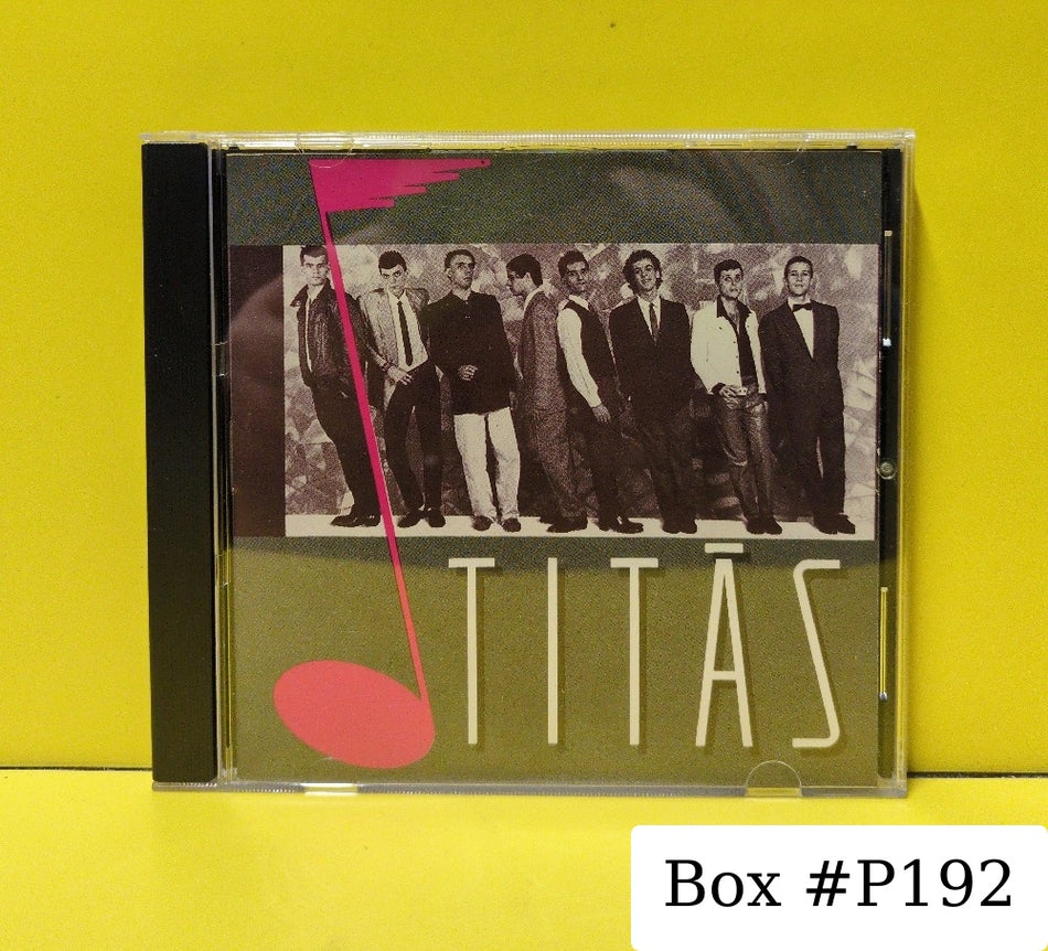 Titas - Titas - 1990 - 251370-2 - Used - EX - CDs - Reissue - Brazilian Import