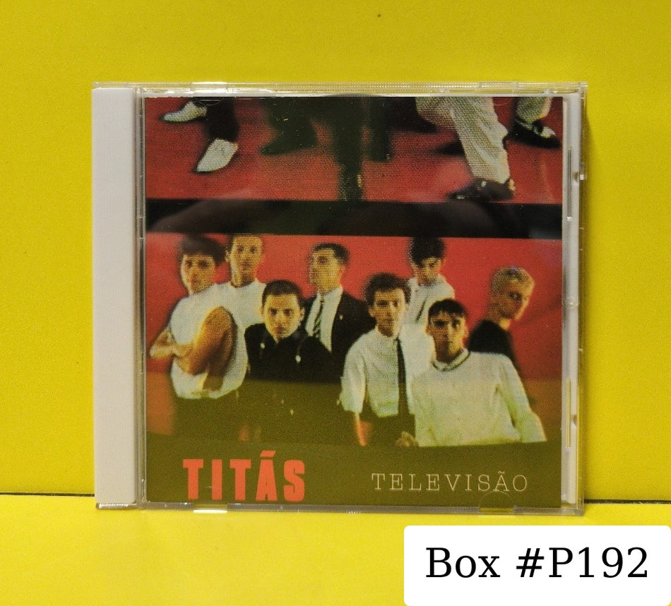 Titas - Televisao - 1990 - 172968-2 - Used - EX - CDs - Reissue - Brazilian Import