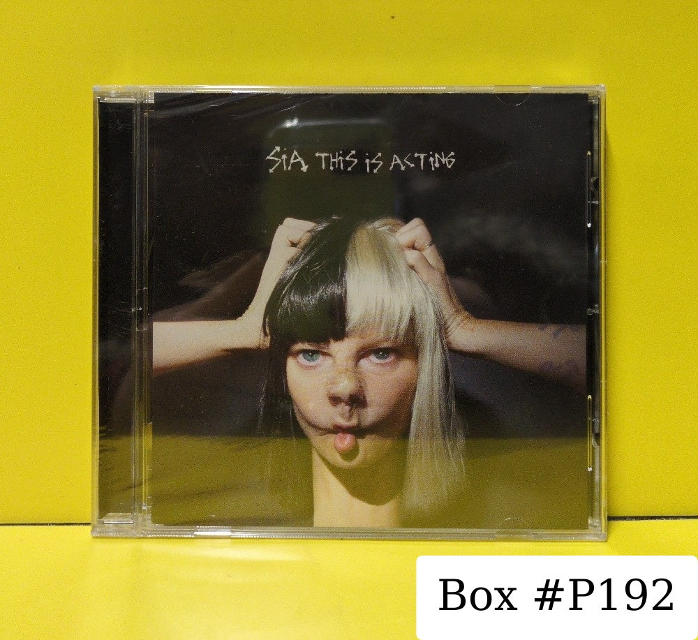 Sia - This Is Acting - 2016 - 88875-18055-2 - New - Sealed - CDs