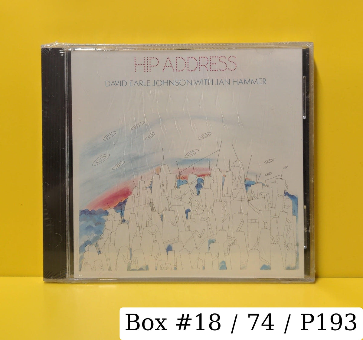David Earle Johnson With Jan Hammer - Hip Address - 1980 - OW 31374 New - Sealed - CDs