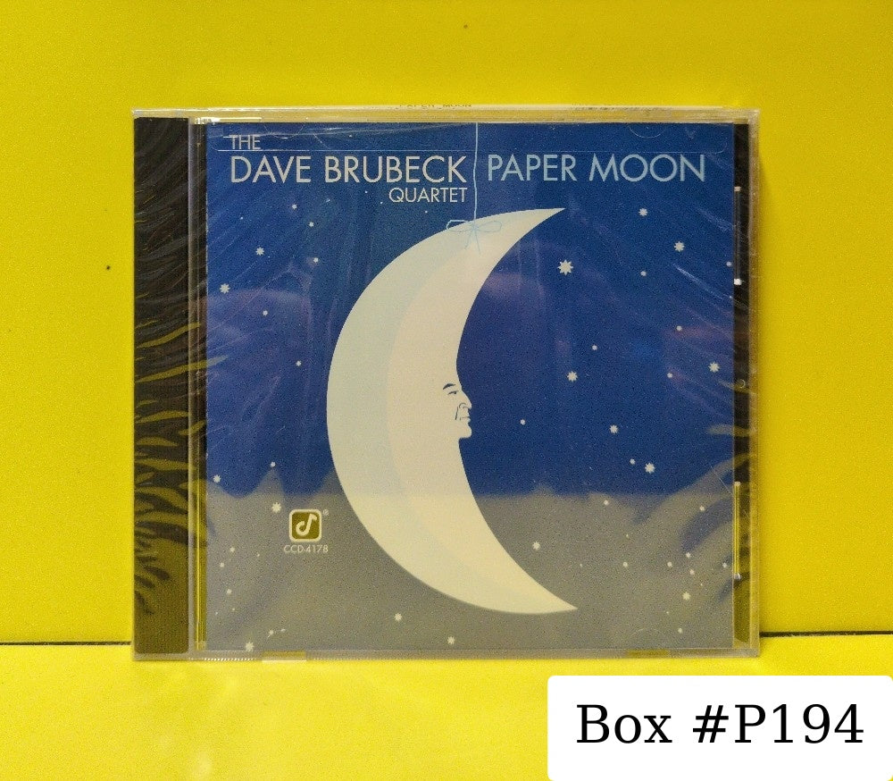 The Dave Brubeck Quartet - Paper Moon - CCD-4178 - New - Sealed - CDs - Reissue