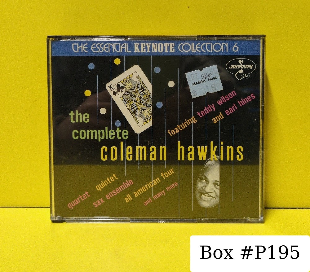 Coleman Hawkins - The Complete Coleman Hawkins - 1987 - 830 960-2 - Used - EX - CDs - 4xCD Set - Japan Import