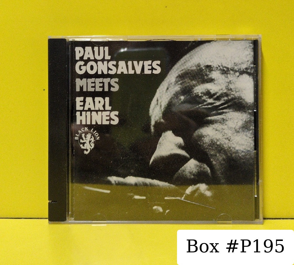 Paul Gonsalves Meets Earl Hines - Paul Gonsalves Meets Earl Hines - 1992 - BLCD760177 - Used - EX - CDs