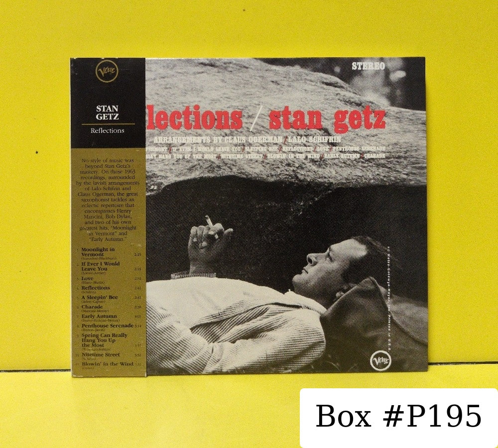 Stan Getz - Reflections - 2003 - 314 523 322-2 - Used - EX - CDs - Limited Edition - Reissue - Remastered