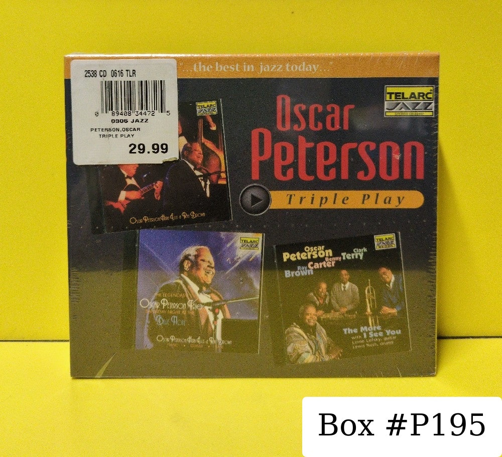 Oscar Peterson - Triple Play - 1998 - CD-83447 - New - Sealed - CDs - 3xCD Box Set