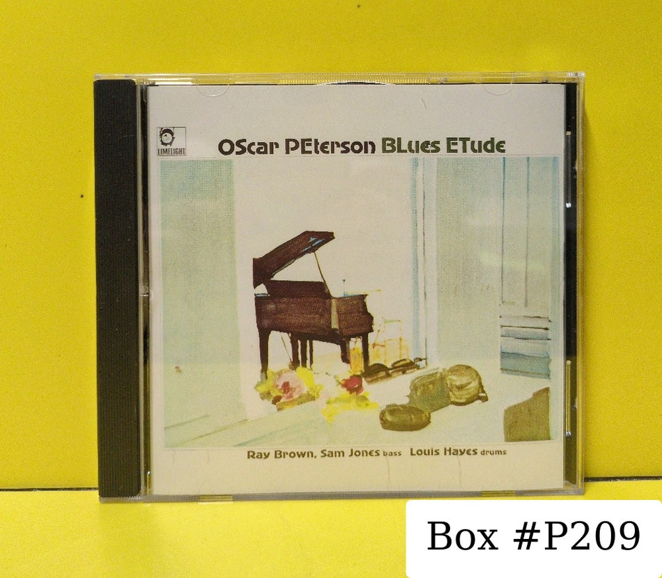 Oscar Peterson - Blues Etude - 818 844-2 - Used - EX - CDs - Reissue