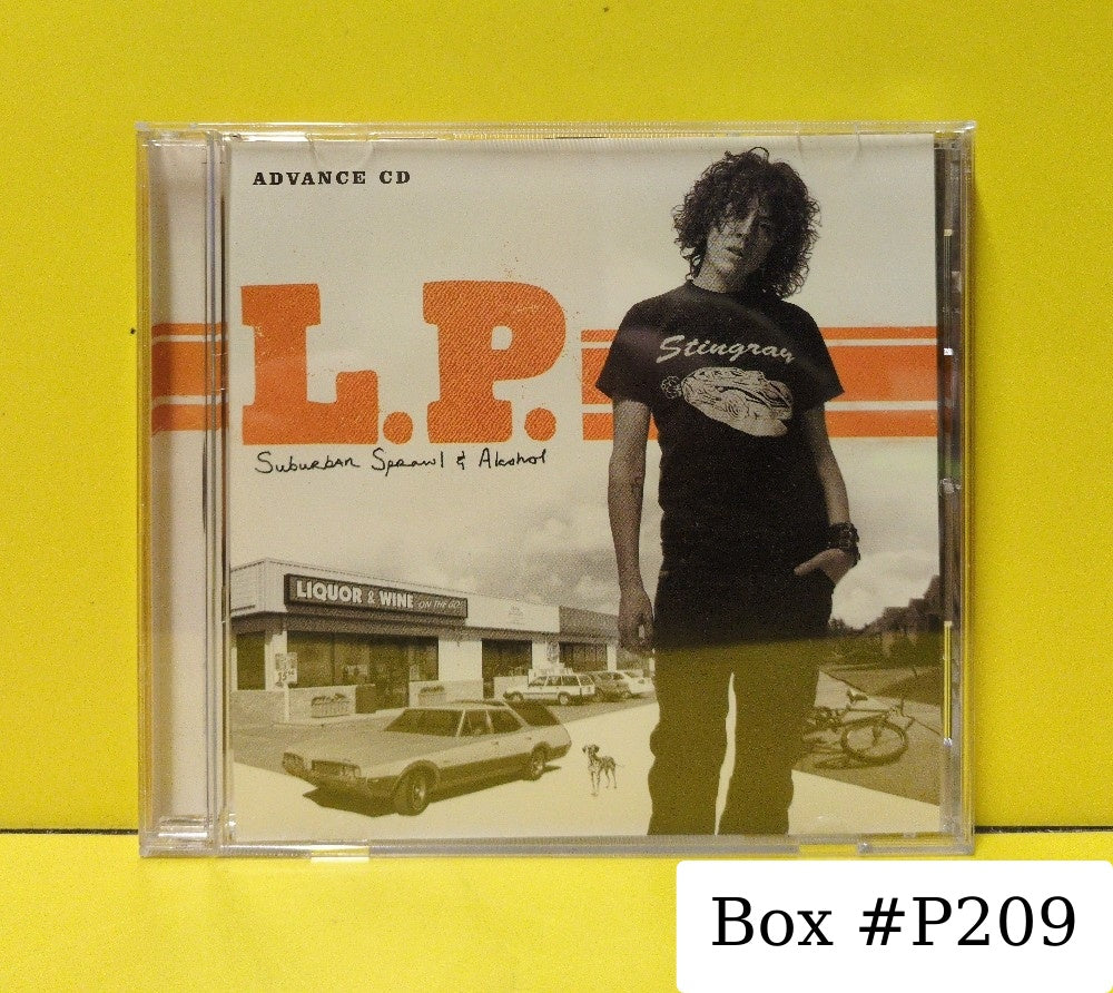 L.P. - Suburban Sprawl & Alcohol - 2004 - LIGHT000012-AV - Used - VG++ - CDs - Promo/Advance CD